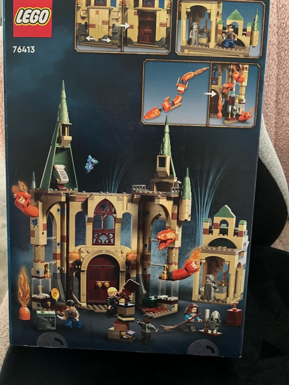 LEGO Tan, Green & Red Castle Building Set